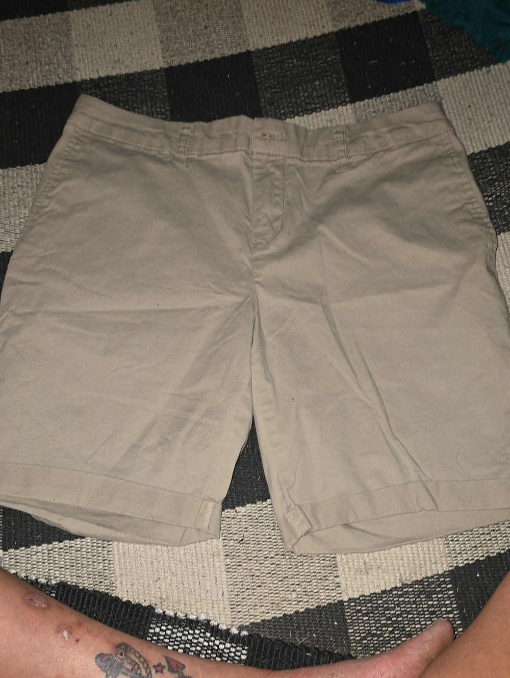 Faded Glory Beige Women's Bermuda Shorts